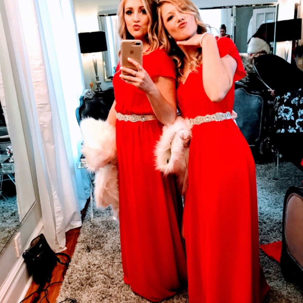 Small Red Formal Dress